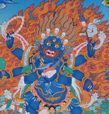 Mahakala, retreat, Huy, Yeunten Ling, Buddhisme, ritueel